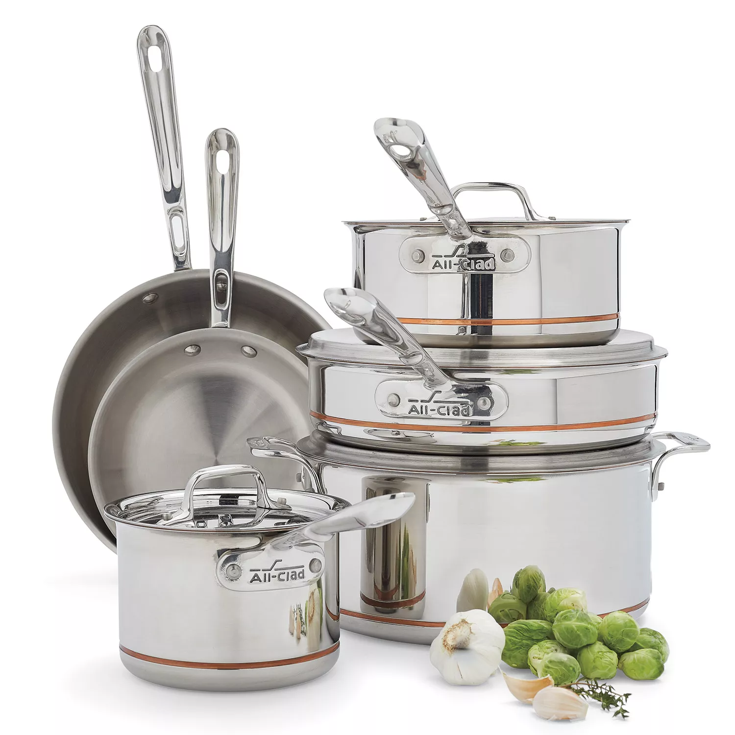 All-Clad Copper Core 10-Piece Cookware Set