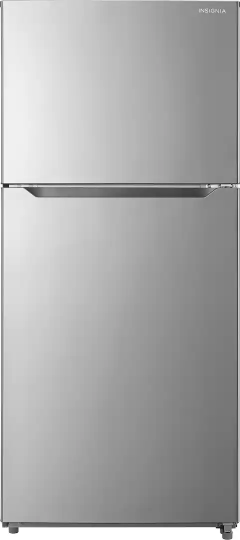 Insignia™ – 18 Cu. Ft. Top-Freezer Refrigerator with ENERGY STAR Certification – Stainless Steel
