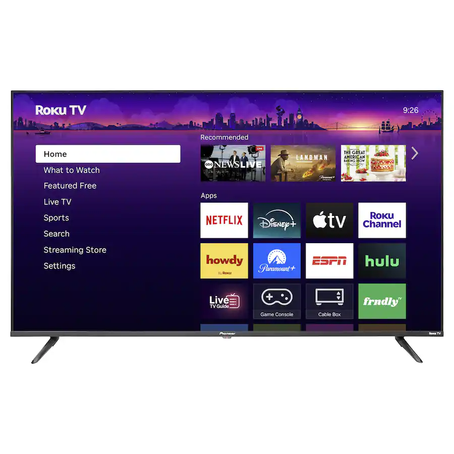 Pioneer – 55″ Class LED 4K UHD Smart Roku TV