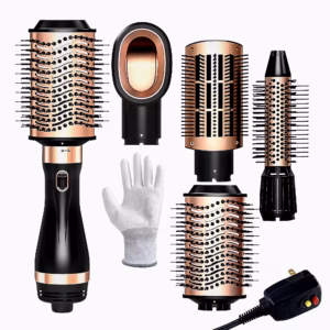 SKIMI Hair Dryer Brush, Hot Air Brush, Blow Dryer Brush Tool Set Straightener