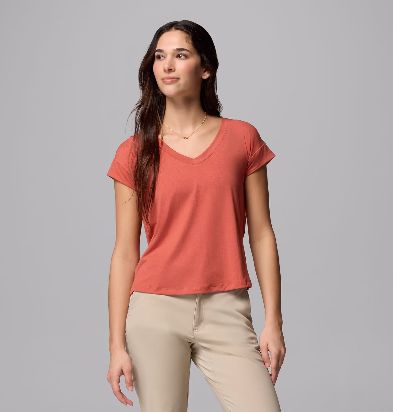 Women’s Daniela Falls V-Neck Short Sleeve T-Shirt